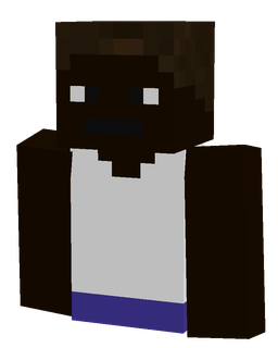 Black skin: bust render