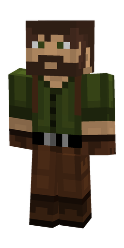 Black skin: body, front render
