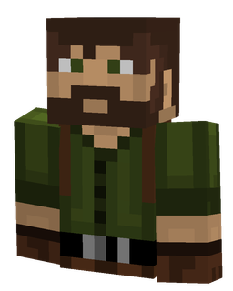 Black skin: bust render