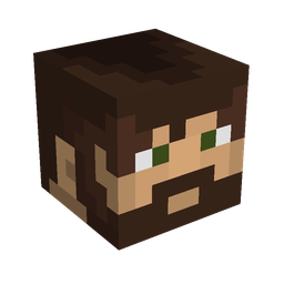 Black skin: head render