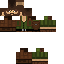 Black skin: raw texture render