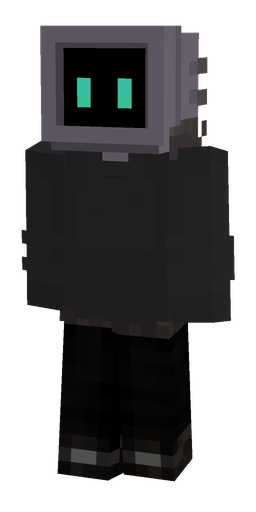 Black skin: body, front render