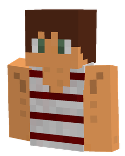 Brown skin: bust render
