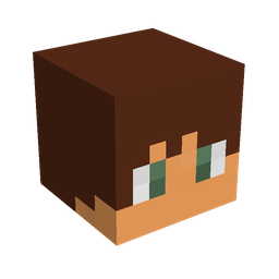 Brown skin: head render