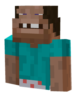 Blue skin: bust render