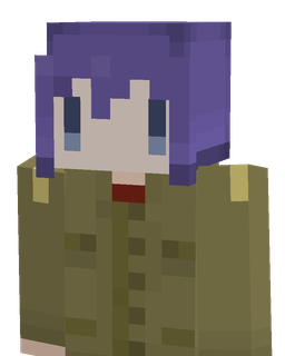 Blue skin: bust render