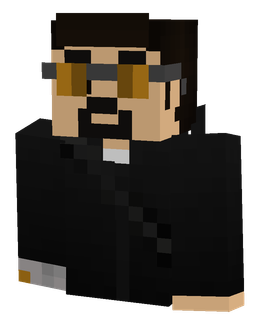 Black skin: bust render