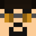 Black skin: face render