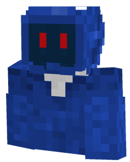 Blue skin: bust render