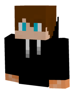 Black skin: bust render