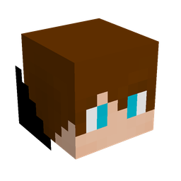Black skin: head render