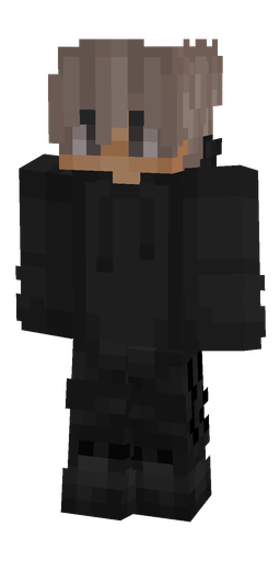 Black skin: body, front render