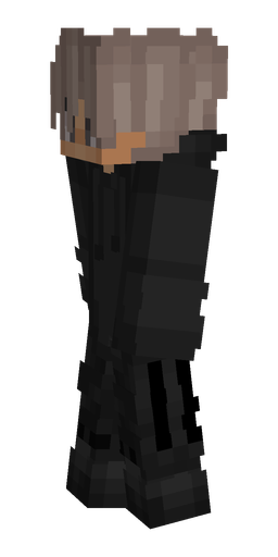 Black skin: body, left side render
