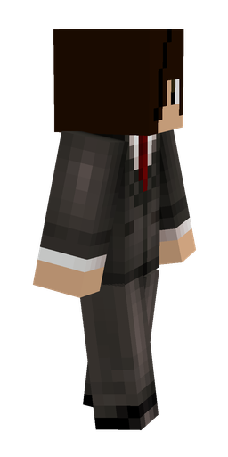 Black skin: body, right side render