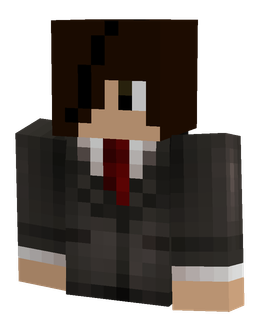 Black skin: bust render