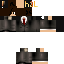 Black skin: raw texture render