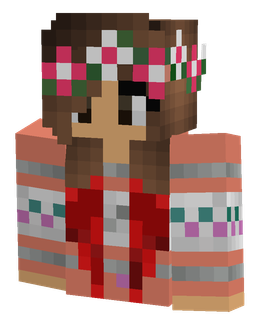 Brown skin: bust render