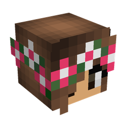 Brown skin: head render