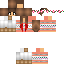 Brown skin: raw texture render