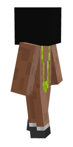 Black skin: body, right side render