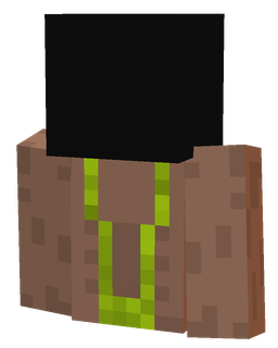 Black skin: bust render