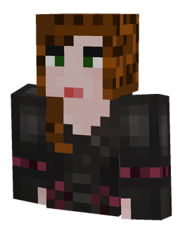 Black skin: bust render