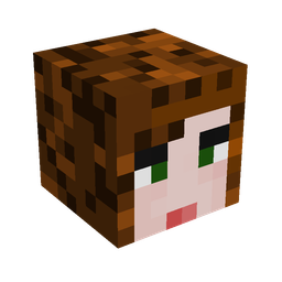 Black skin: head render