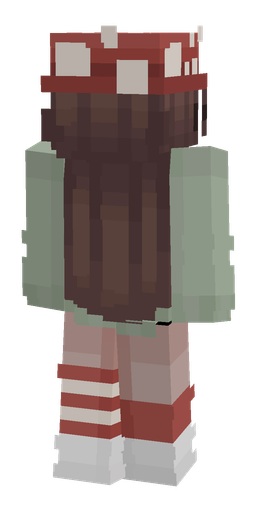 Gray skin: body, back render