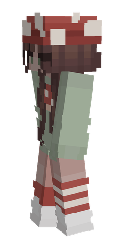 Gray skin: body, left side render