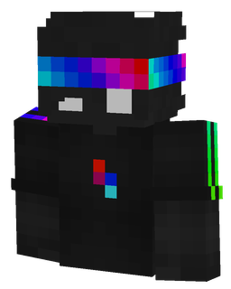 Black skin: bust render