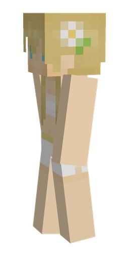 Orange skin: body, left side render