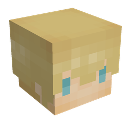 Orange skin: head render