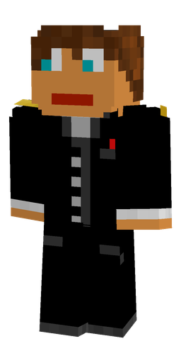 Black skin: body, front render