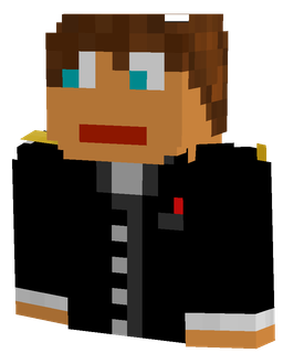 Black skin: bust render