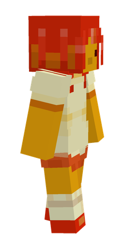 Orange skin: body, right side render