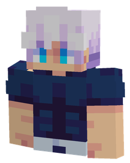 Blue skin: bust render