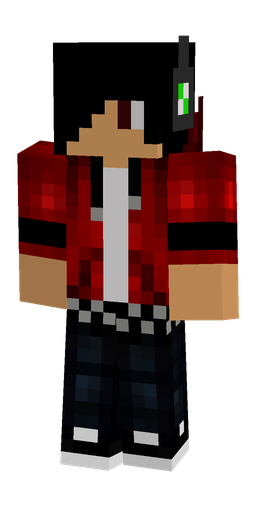 Black skin: body, front render