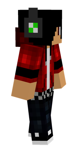 Black skin: body, right side render