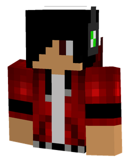 Black skin: bust render