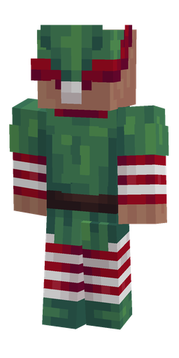 Classic skin: body, back render