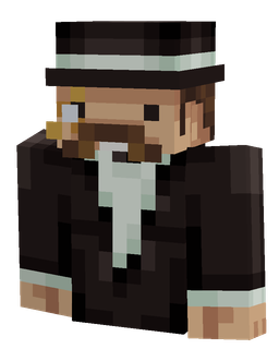 Black skin: bust render