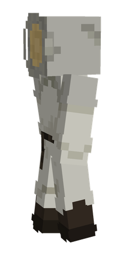 Gray skin: body, left side render