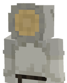Gray skin: bust render