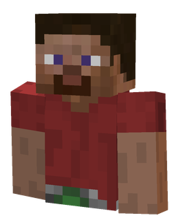 Brown skin: bust render