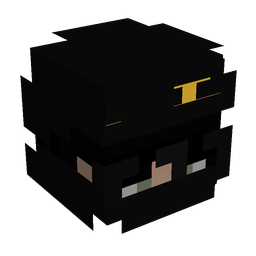 Black skin: head render