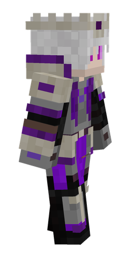 Black skin: body, right side render