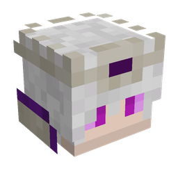 Black skin: head render