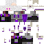 Black skin: raw texture render