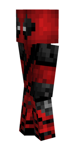 Black skin: body, left side render