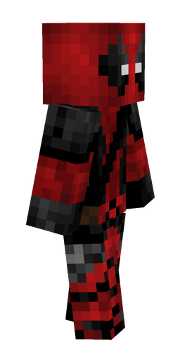 Black skin: body, right side render